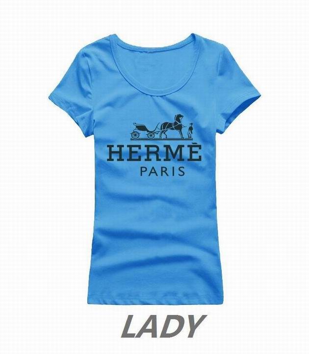 Hermes short round collar T woman S-XL-033